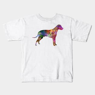 Dalmatian in watercolor Kids T-Shirt